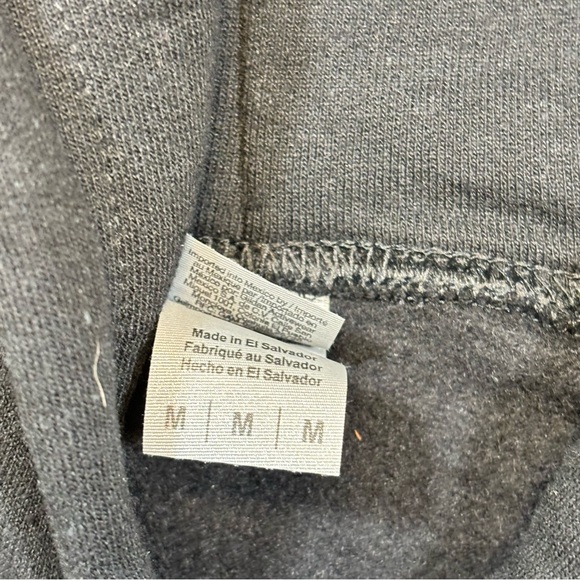 Donruss Rated Rookie Themed Hoodie Sz M Black Basketball Football Sports Card - Picture 2 of 5